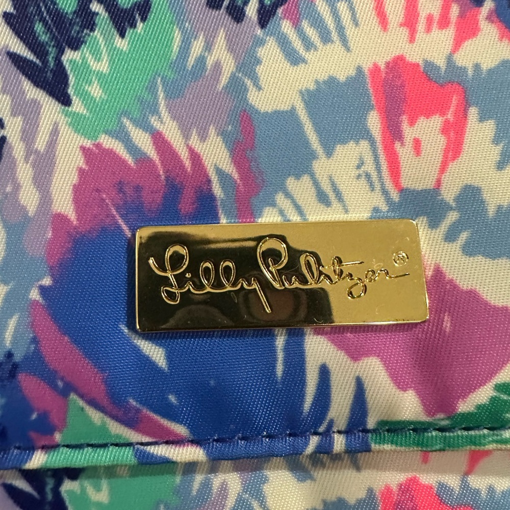 Lilly Pulitzer Colorful Patterned Travel Wallet - Picture 2 of 7